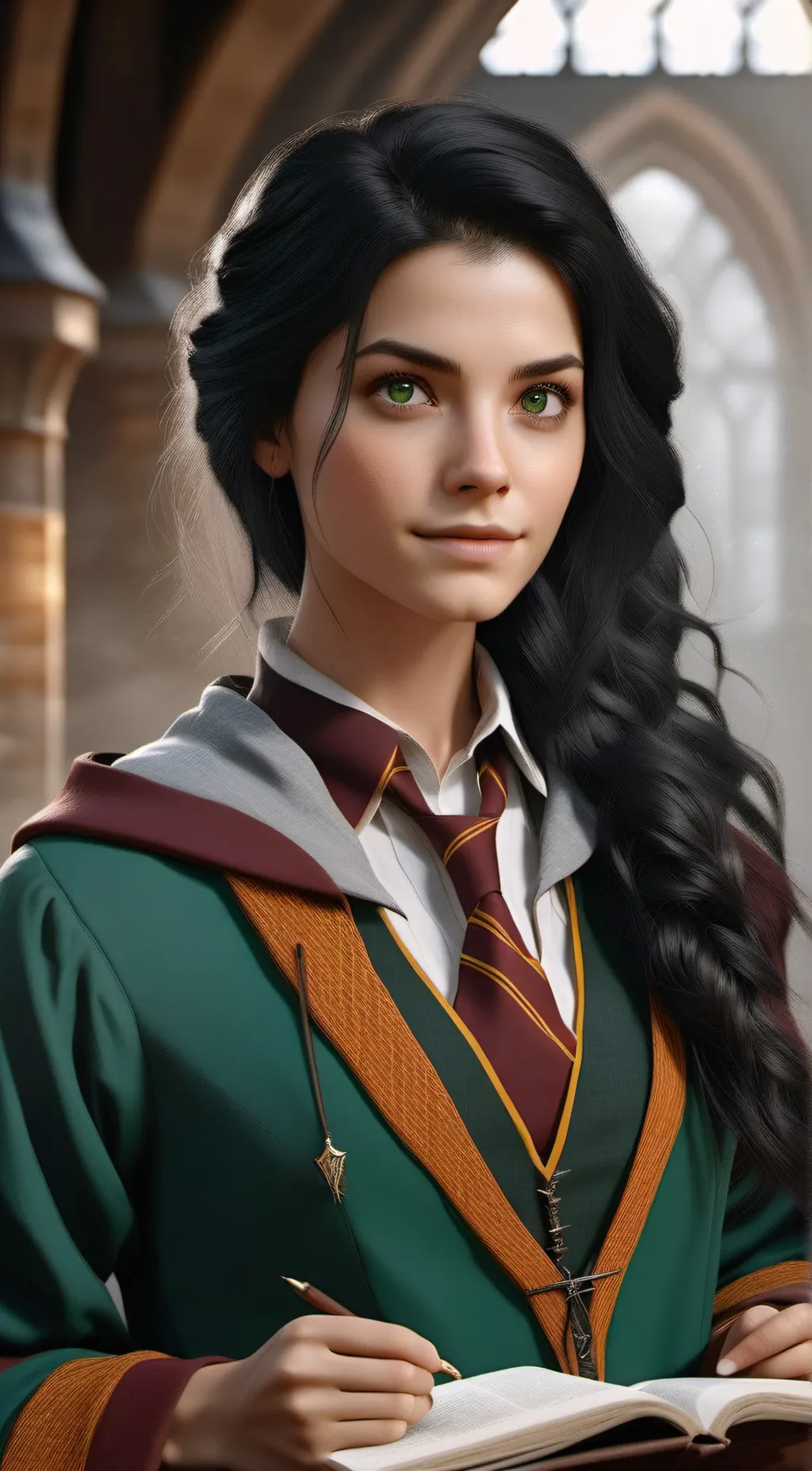 ai character: Gia background