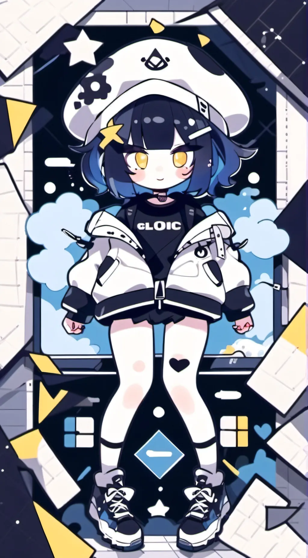 ai character: musashi background