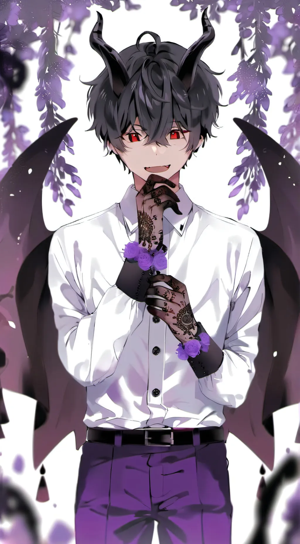 ai character: Zack  background