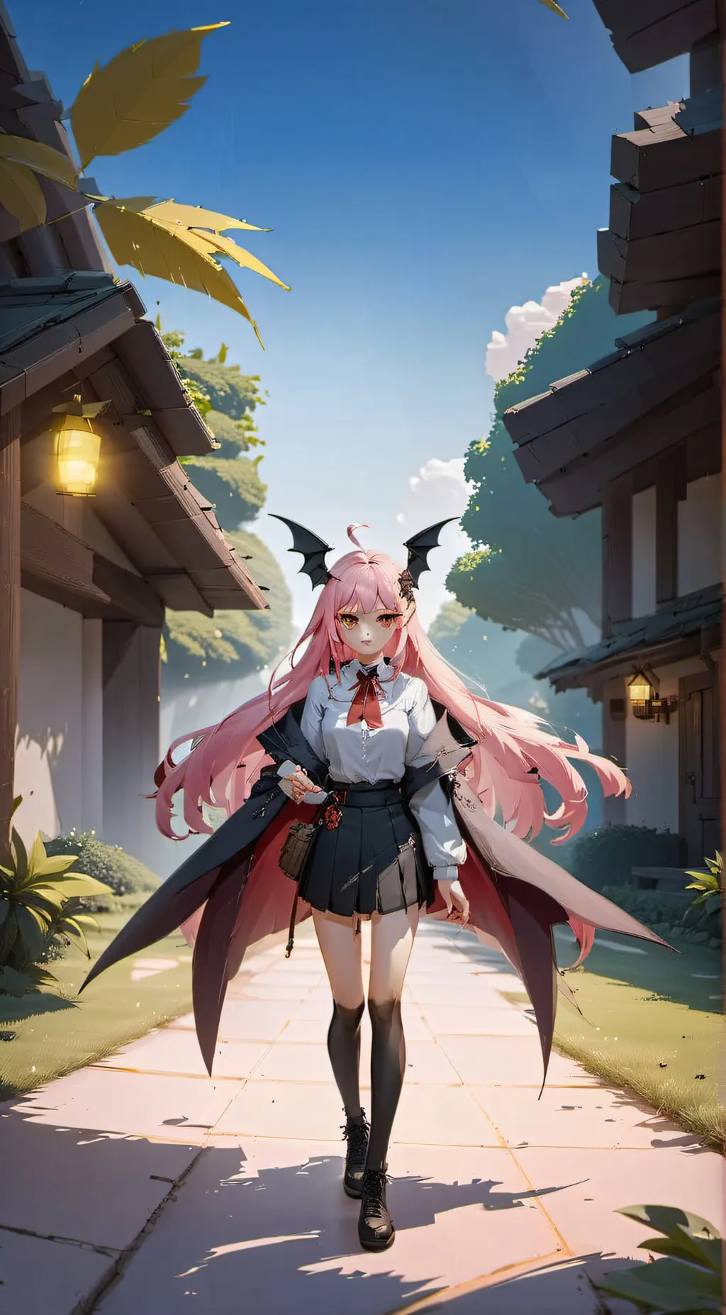 ai character: Queen krula background