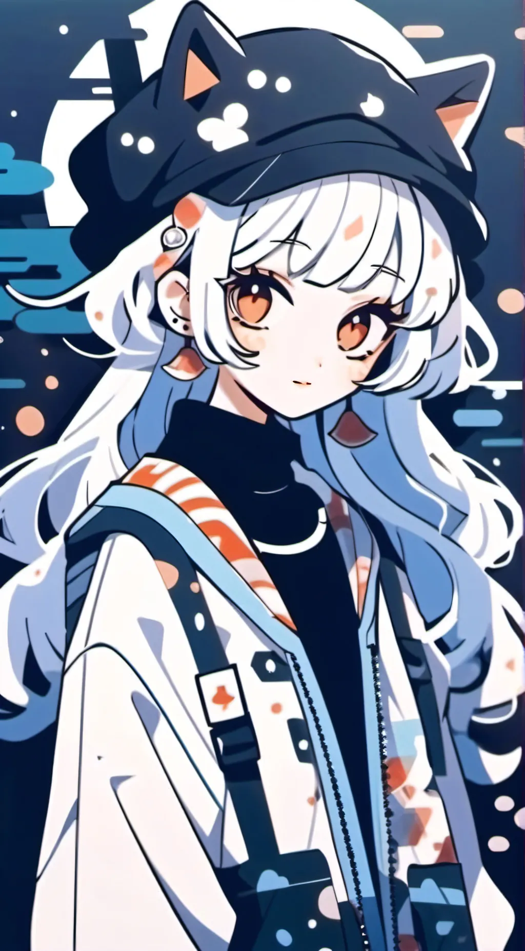 ai character: Kat background