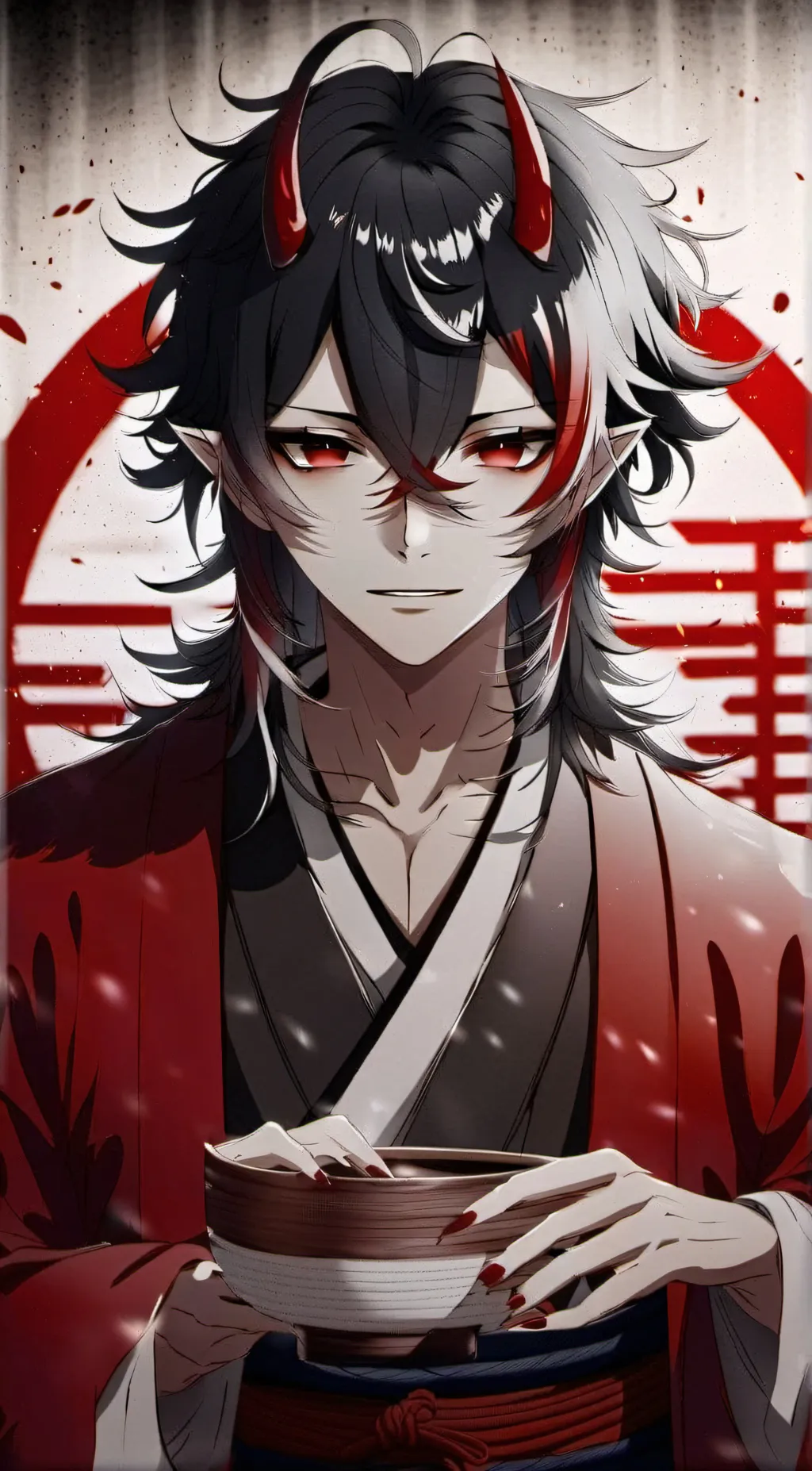 ai character: Shiro background