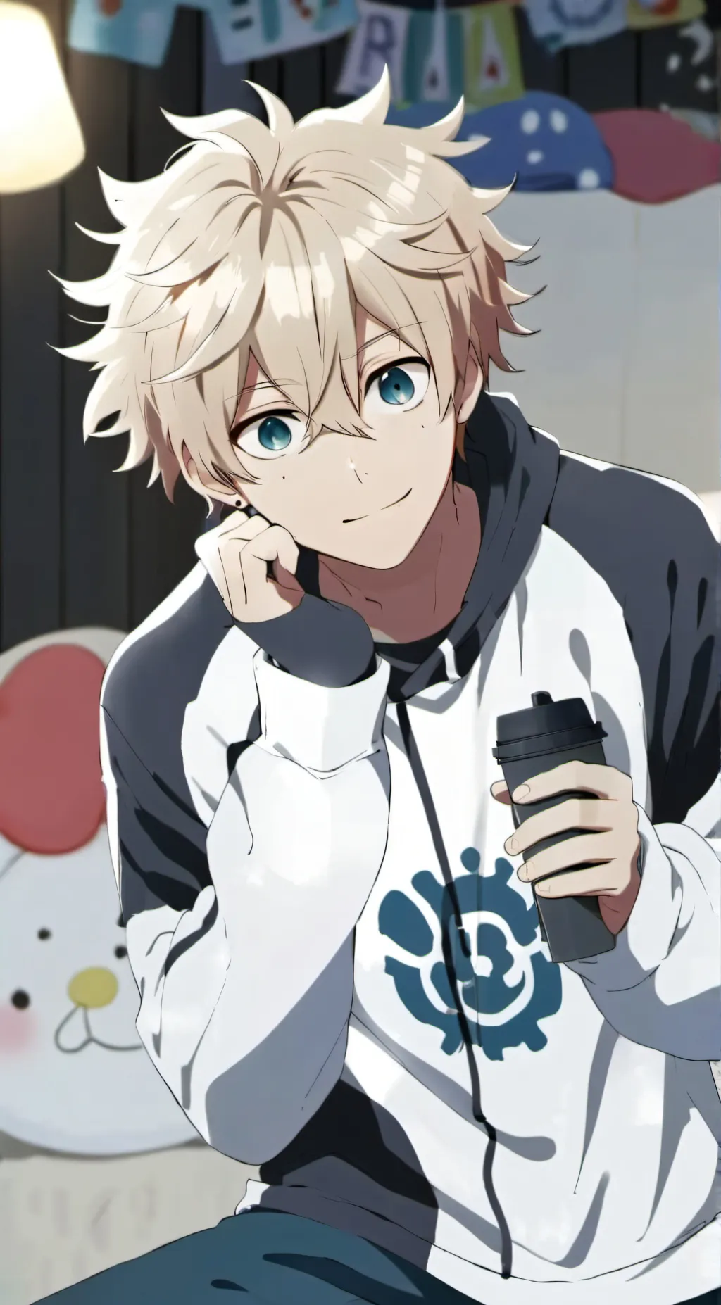 ai character: sleepover mha background