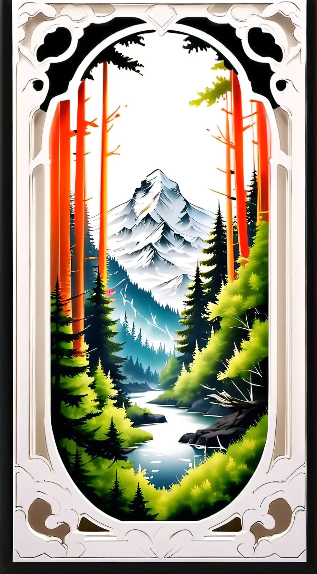 ai character: 1x1x1x1x1 background