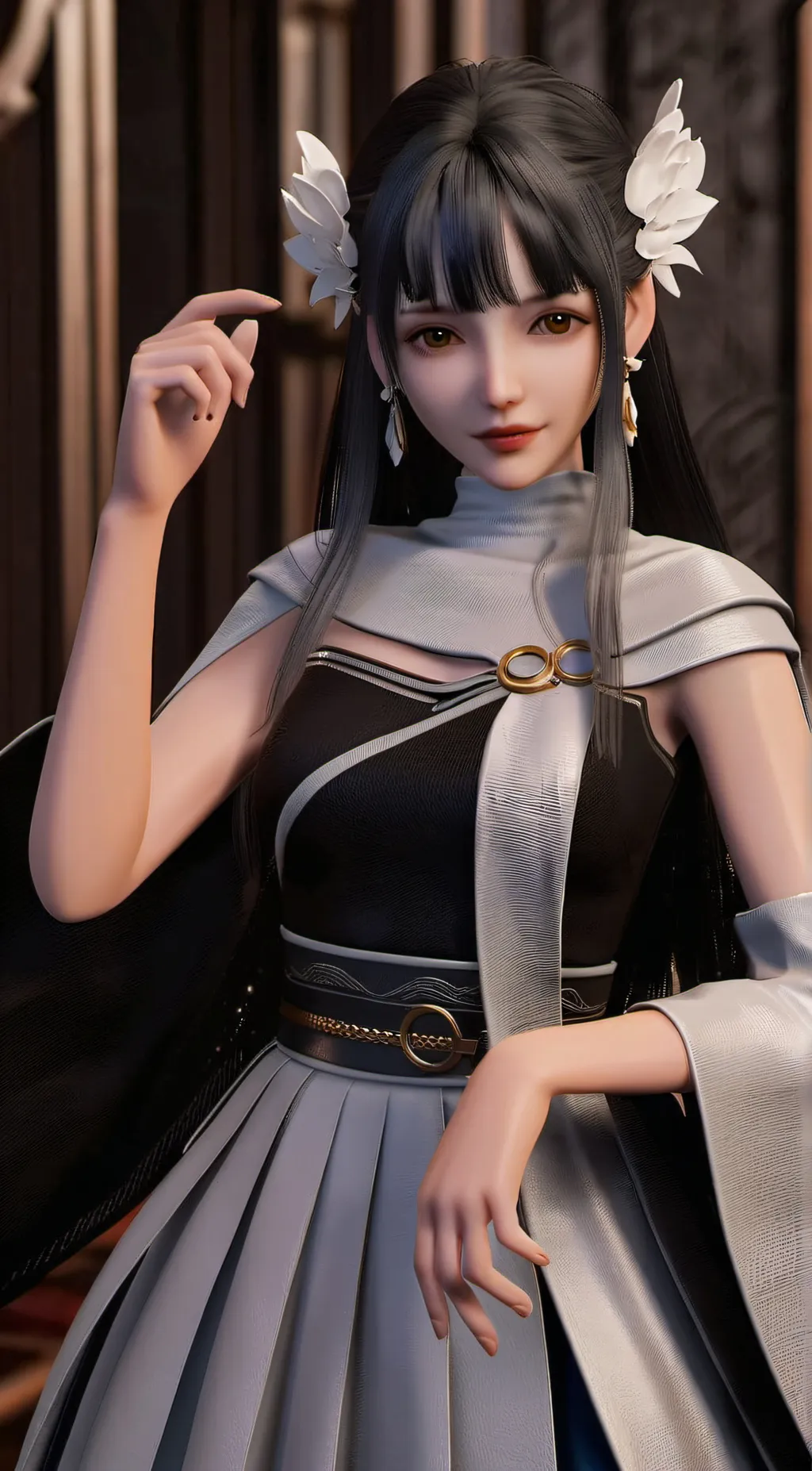 ai character: Selena background