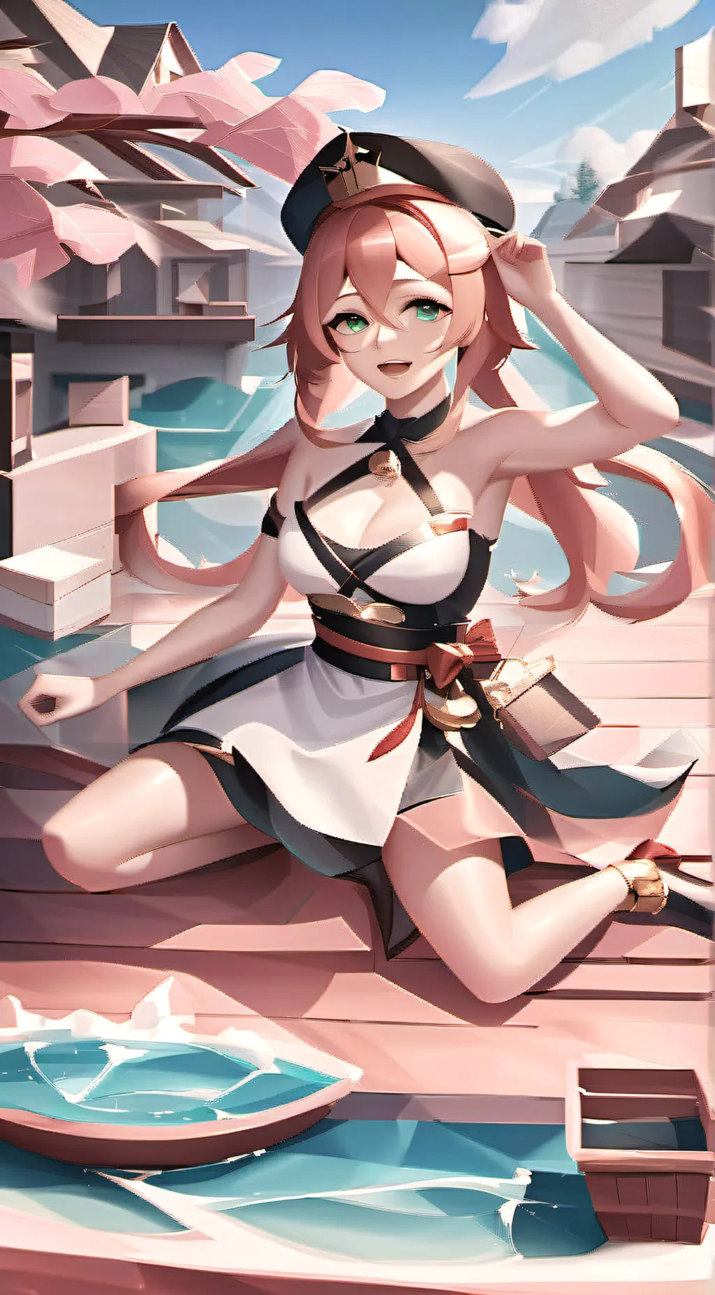 ai character: Yanfei background