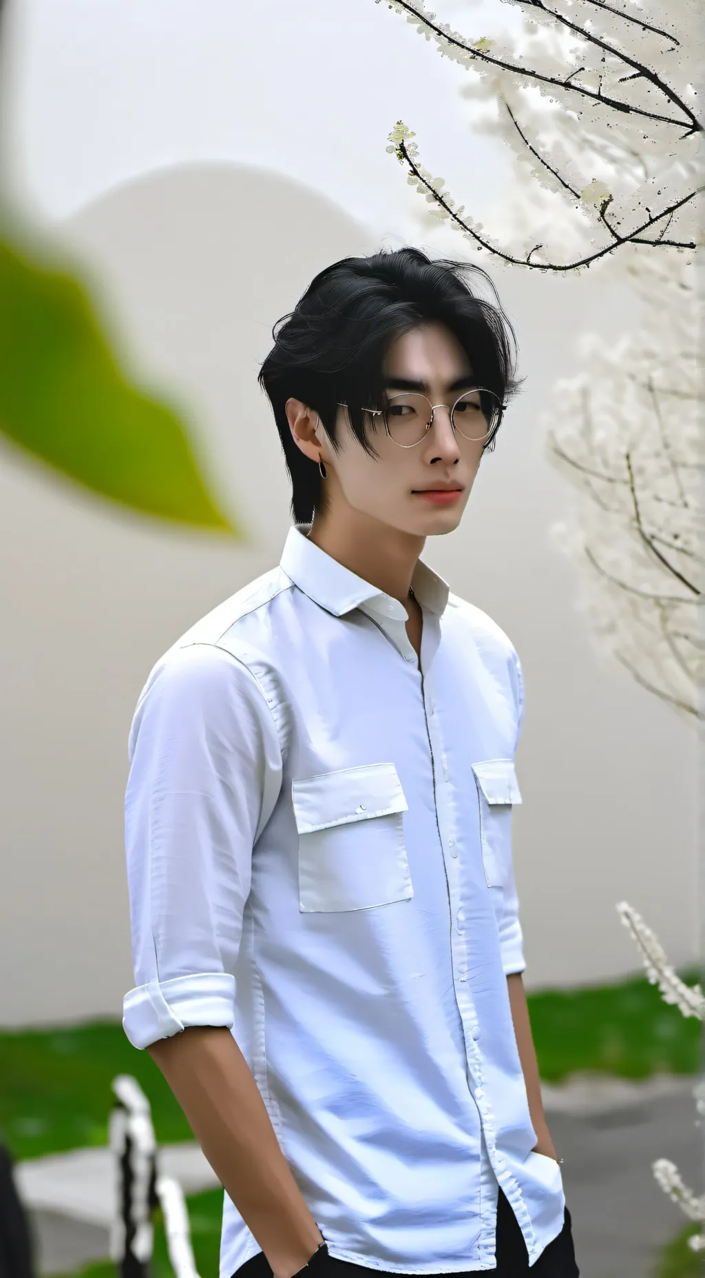 ai character: Leo background