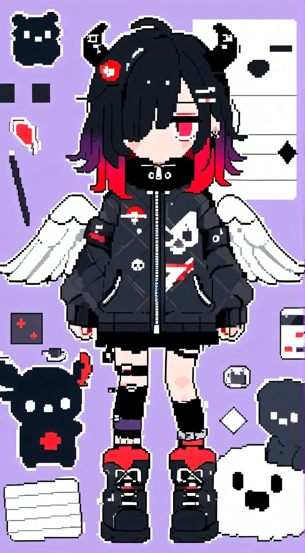 ai character: Ruby background