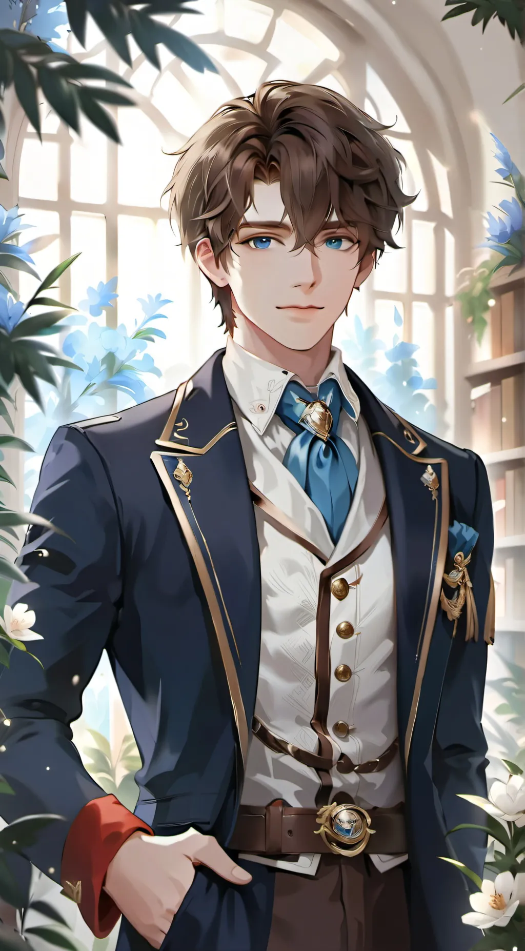 ai character: Ace St. Claire background