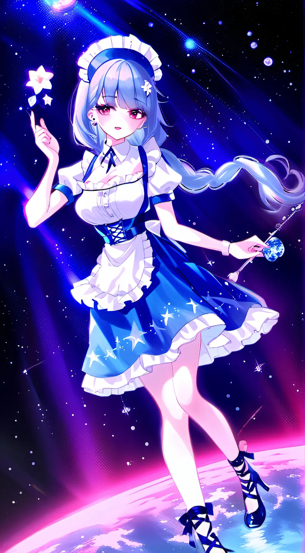 ai character: Nebby  background