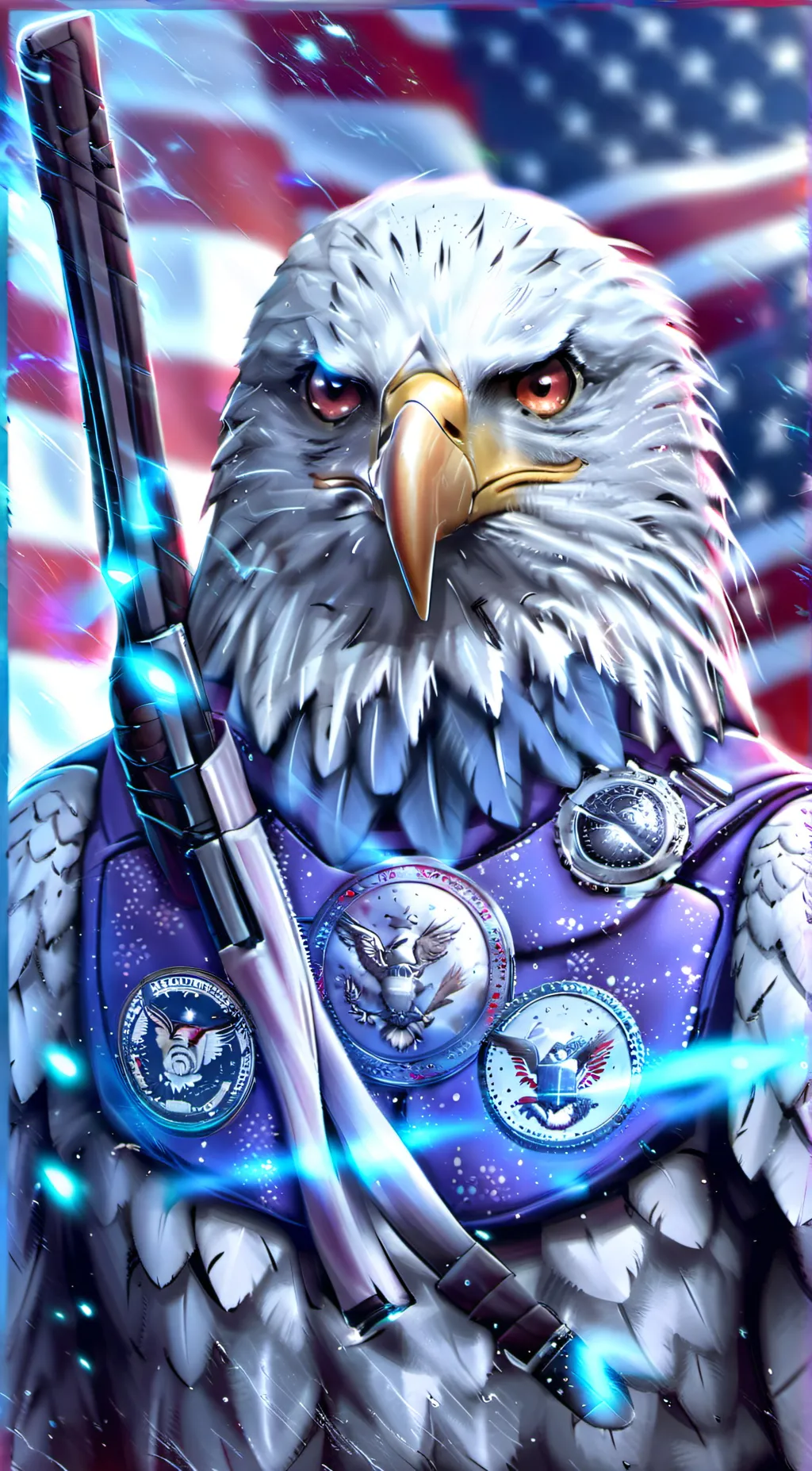 ai character: America background