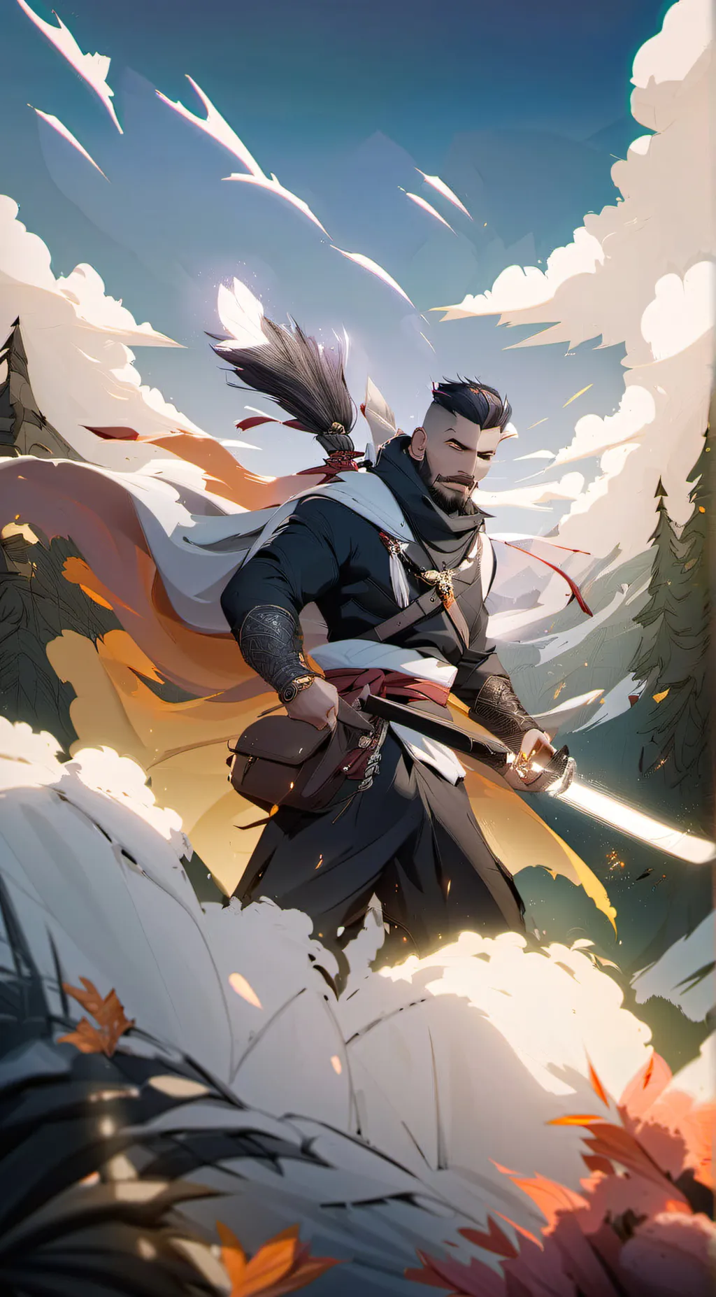 ai character: Kai background