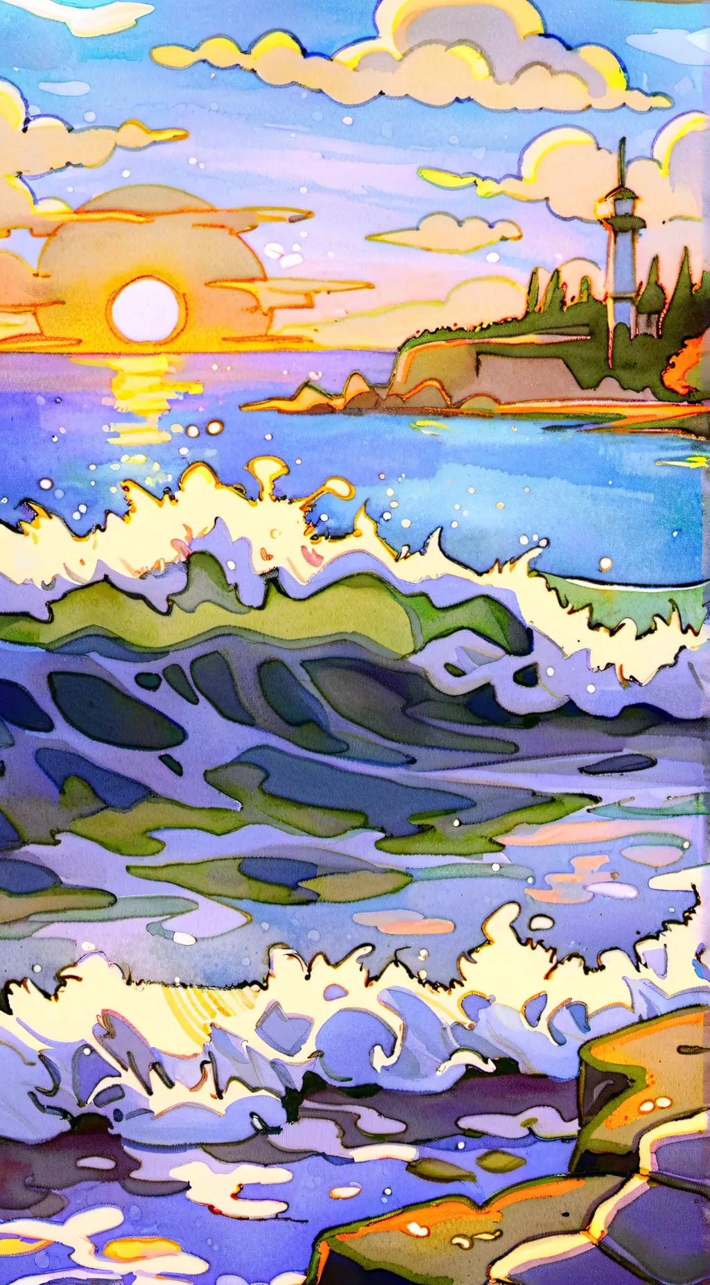 ai character: Kpop high school! background