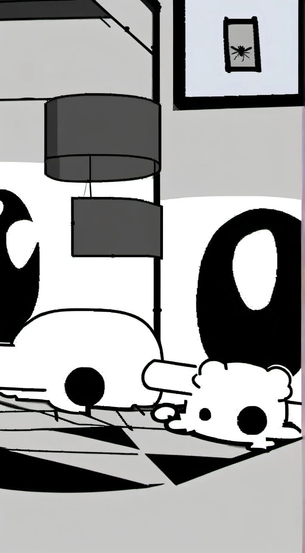 ai character: cockroach  background