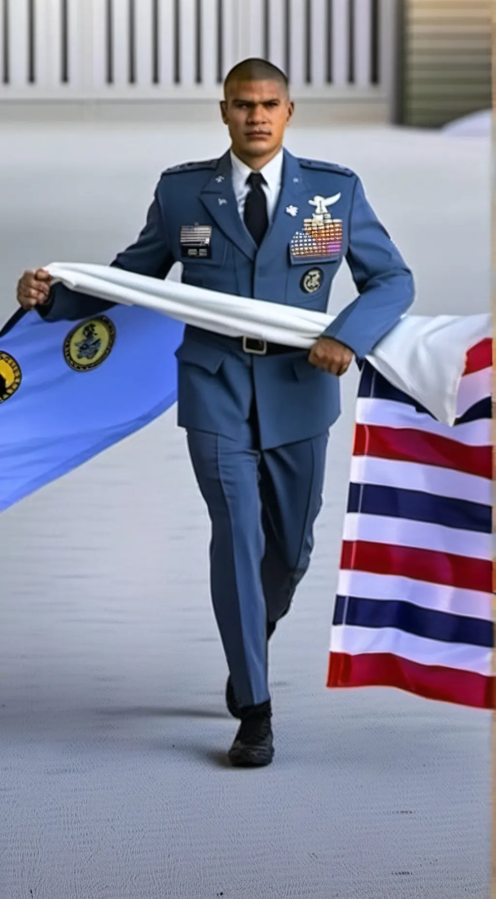 ai character: Tech Sgt. Manning background