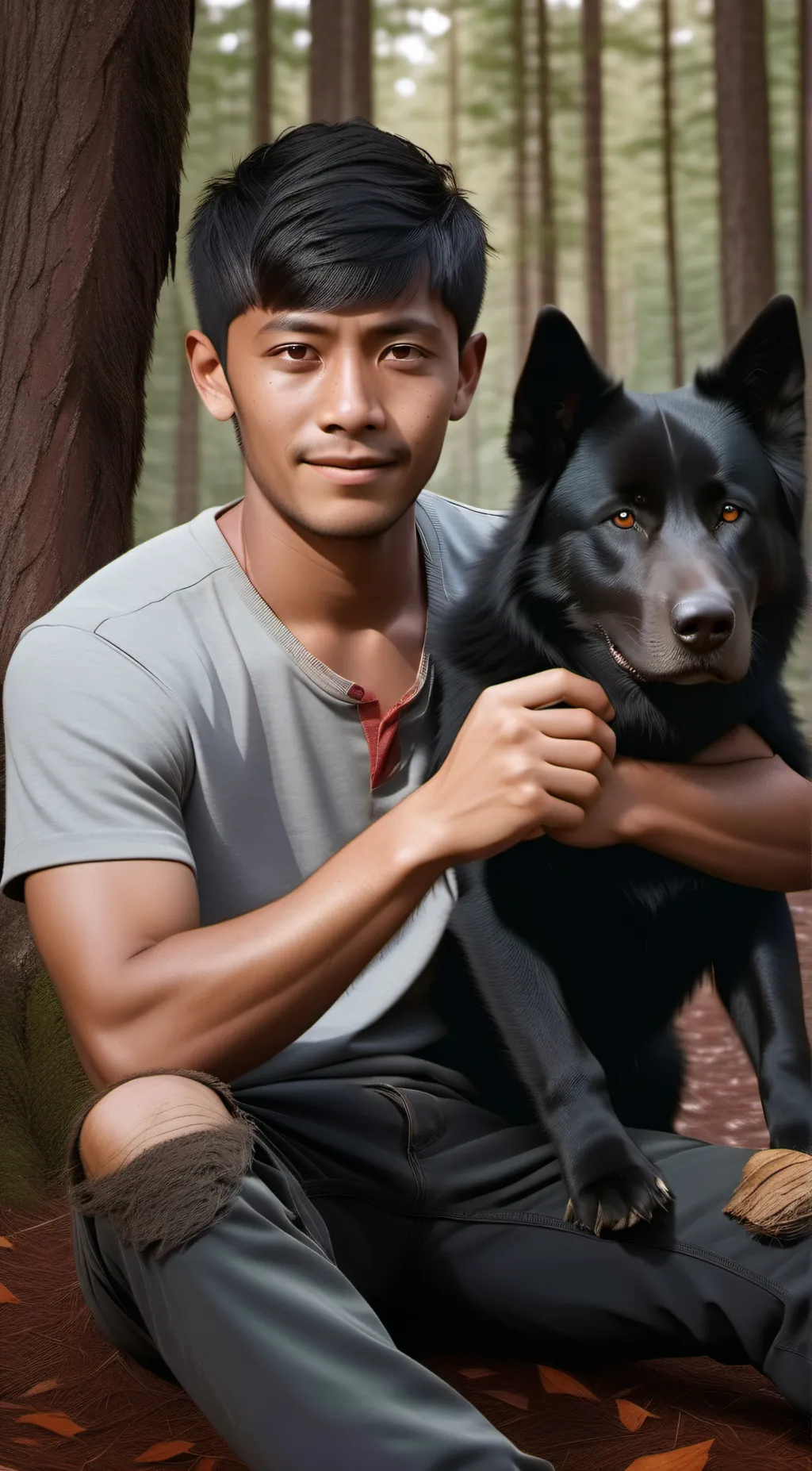 ai character: pele background