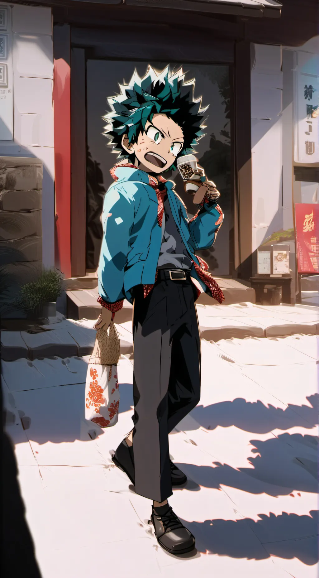 ai character: Mha  background