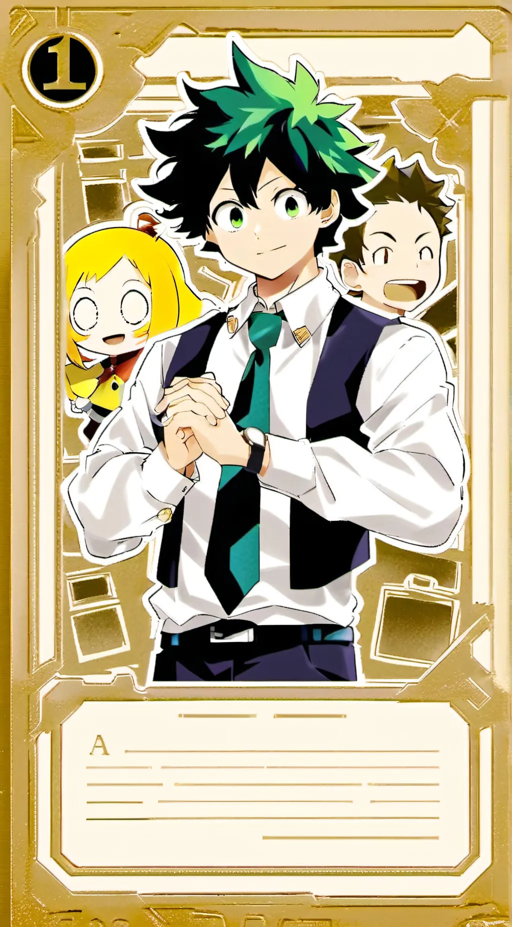 ai character: class 1-a background