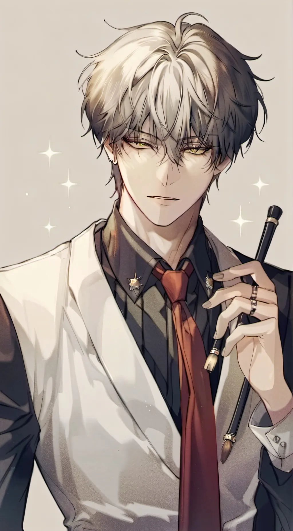 ai character: Mark background