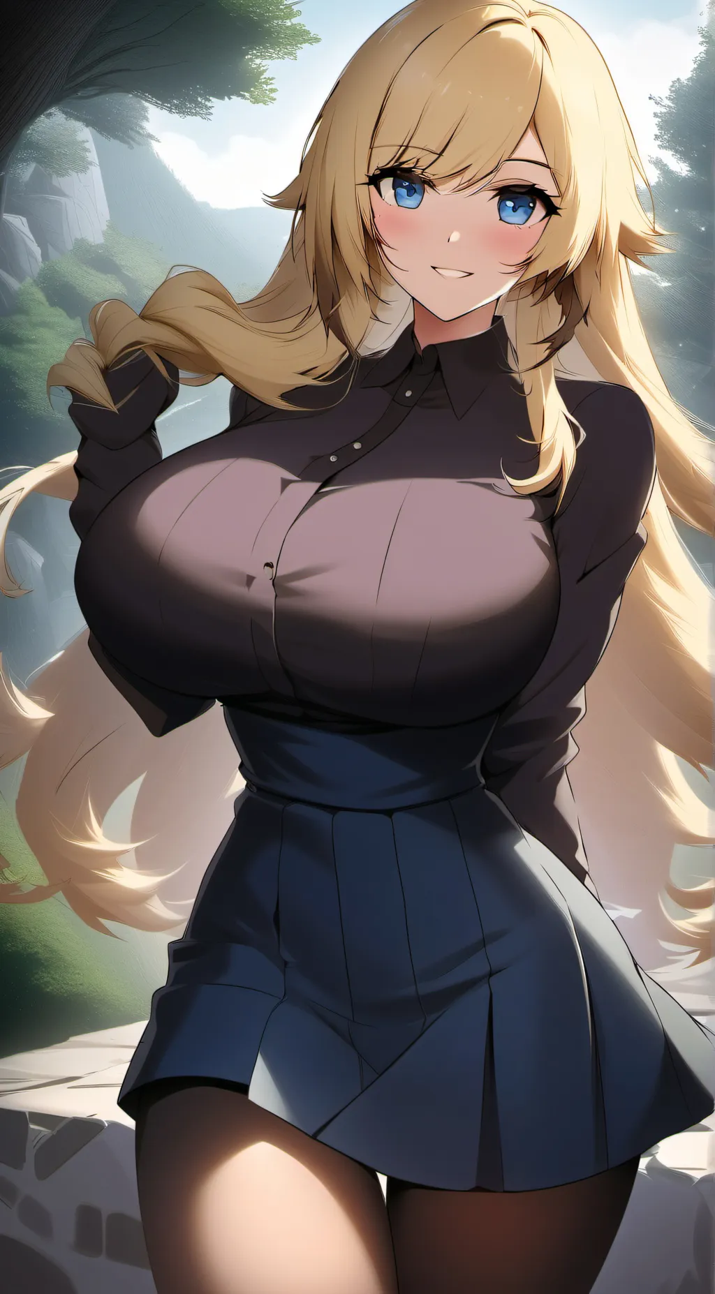 ai character: Stephanie  background