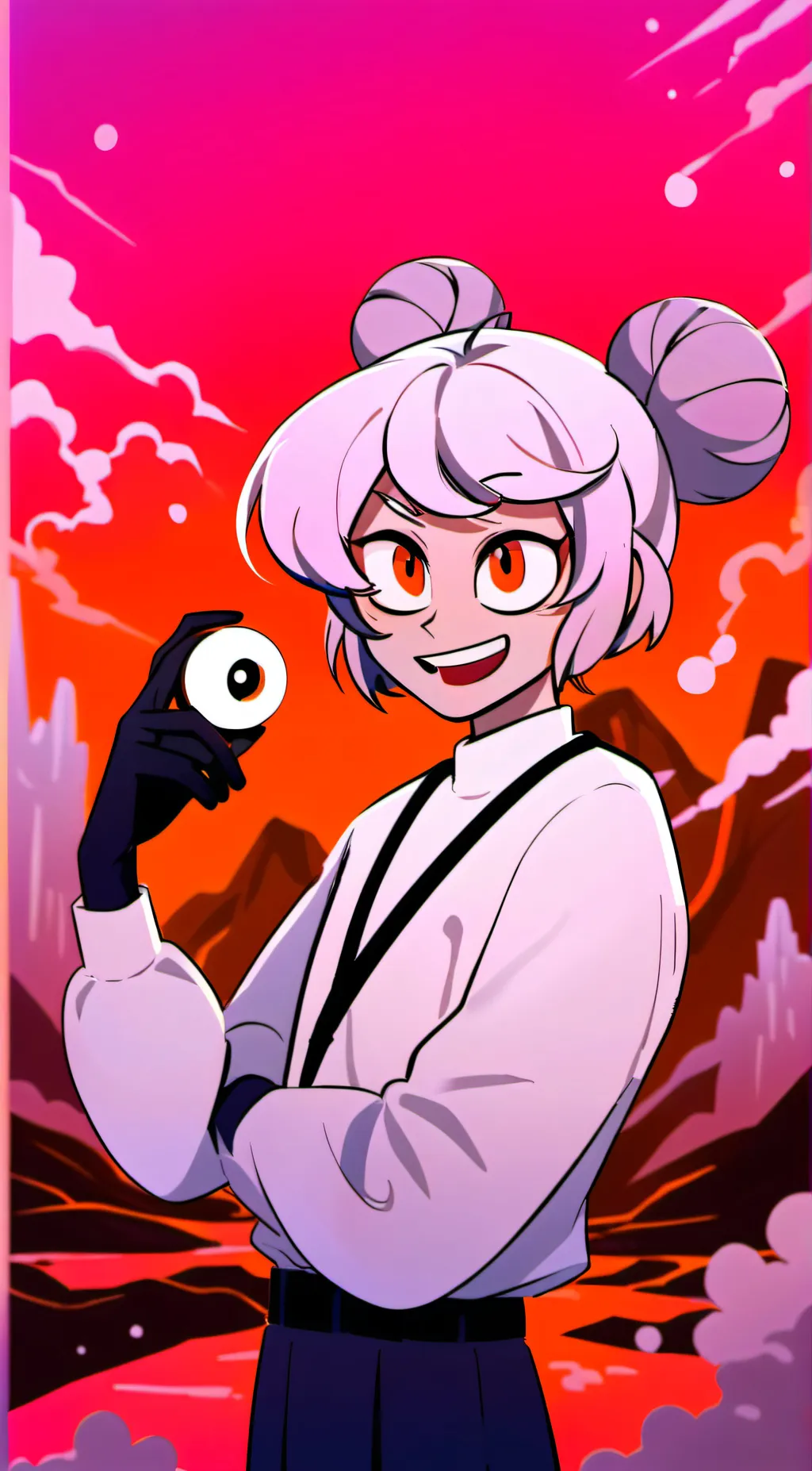 ai character: NIFFTY  background