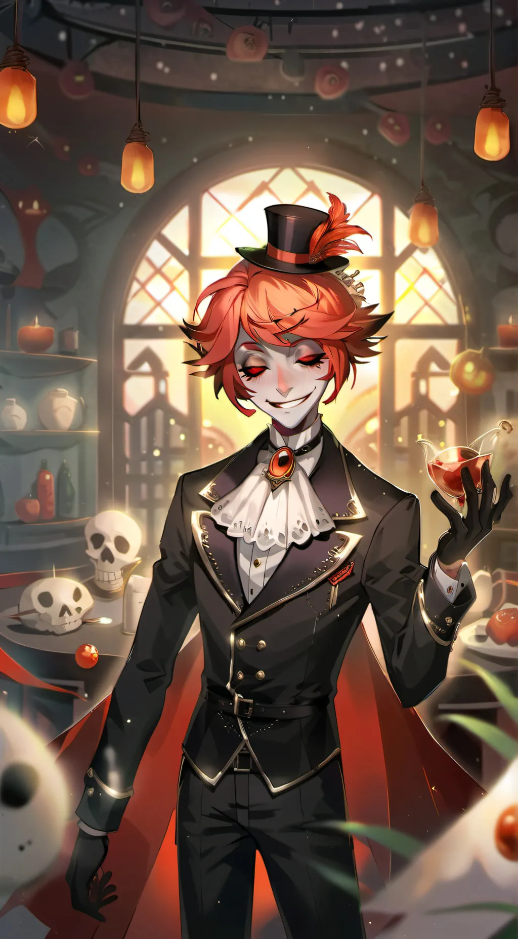 ai character: Alastor Hartfelt  background