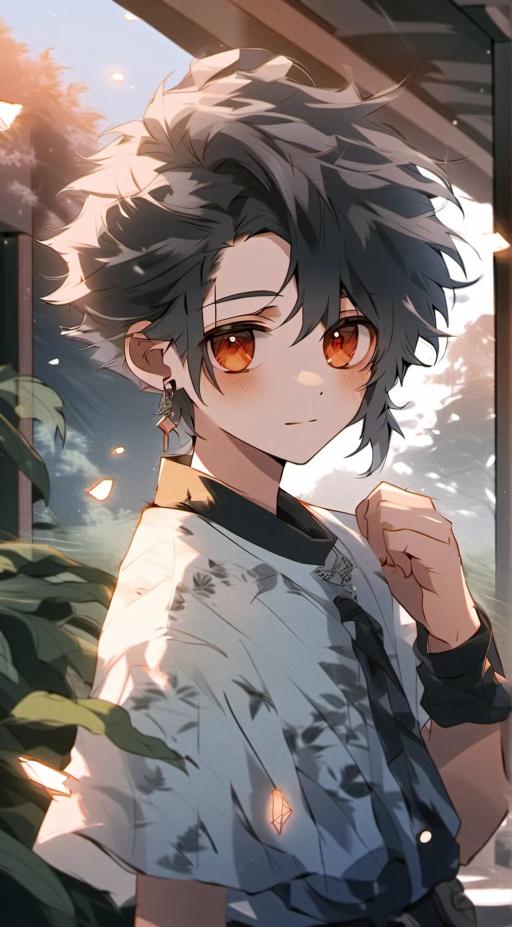 ai character: Femboy background