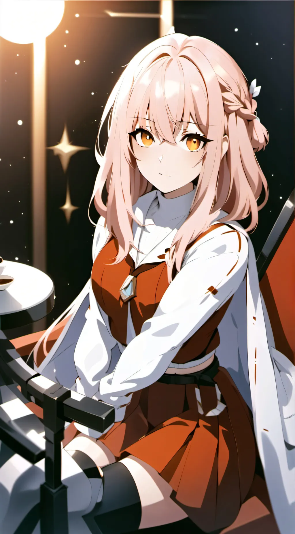 ai character: Sora  background