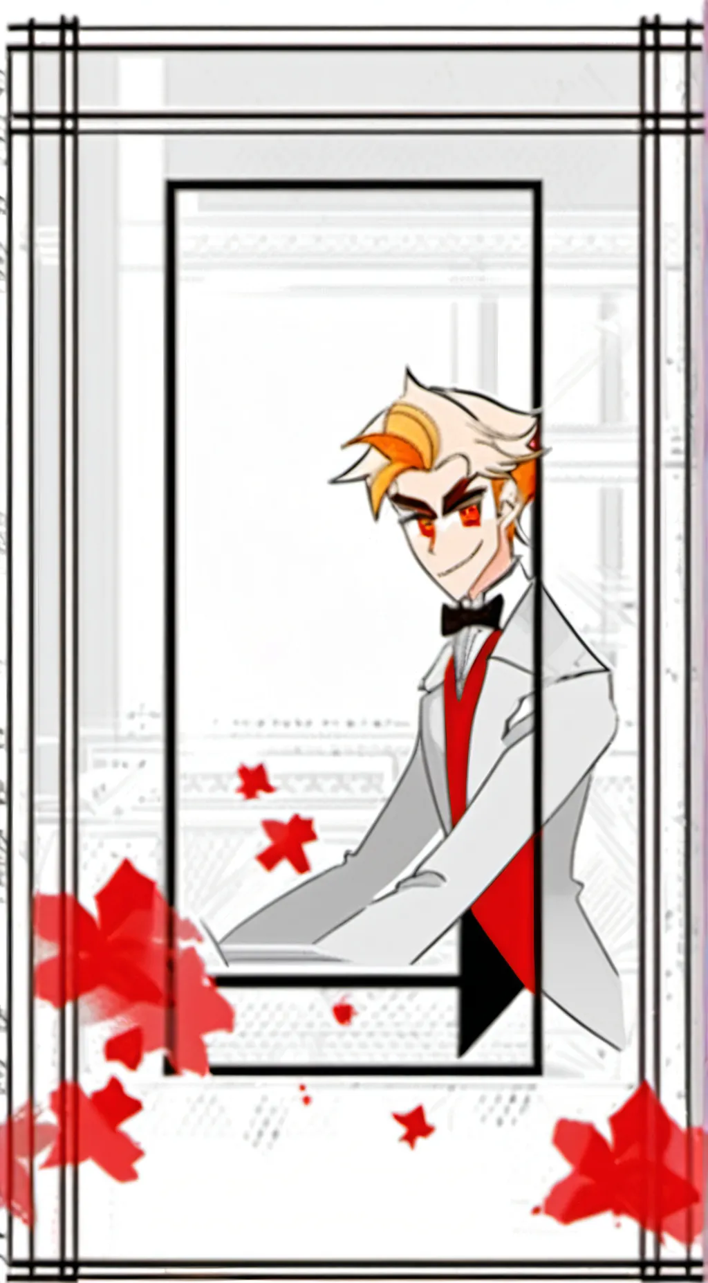 ai character: Radioapple  background