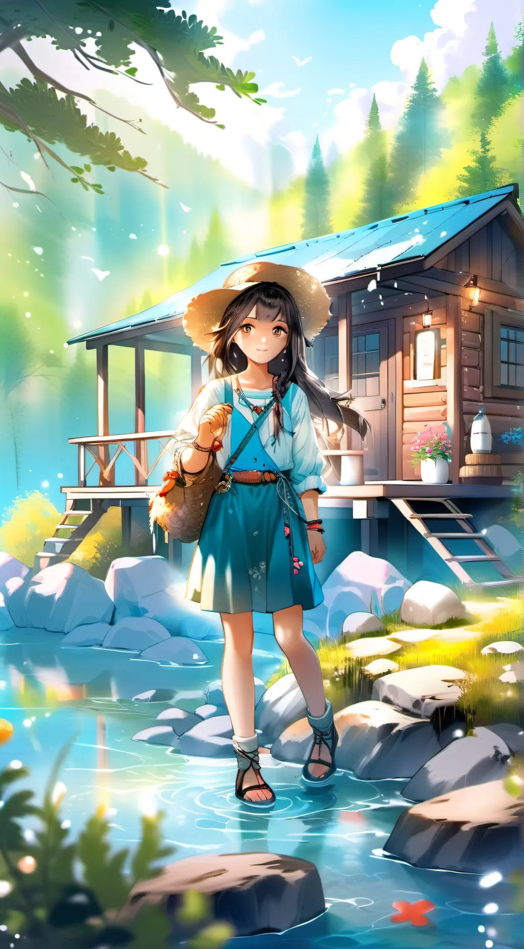 ai character: maddie background