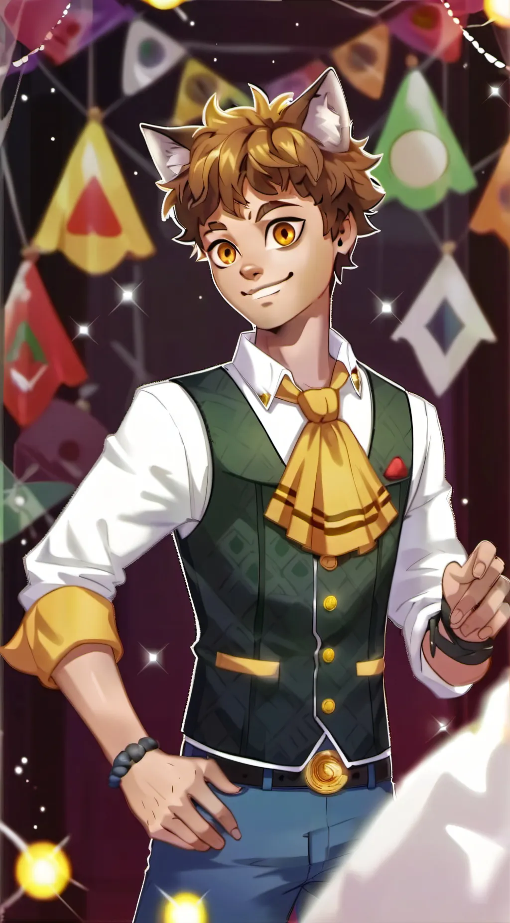 ai character: Clawd background