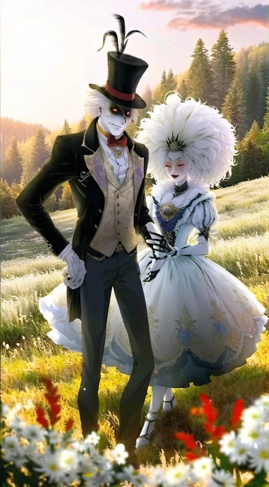 ai character: hh (but babies) background