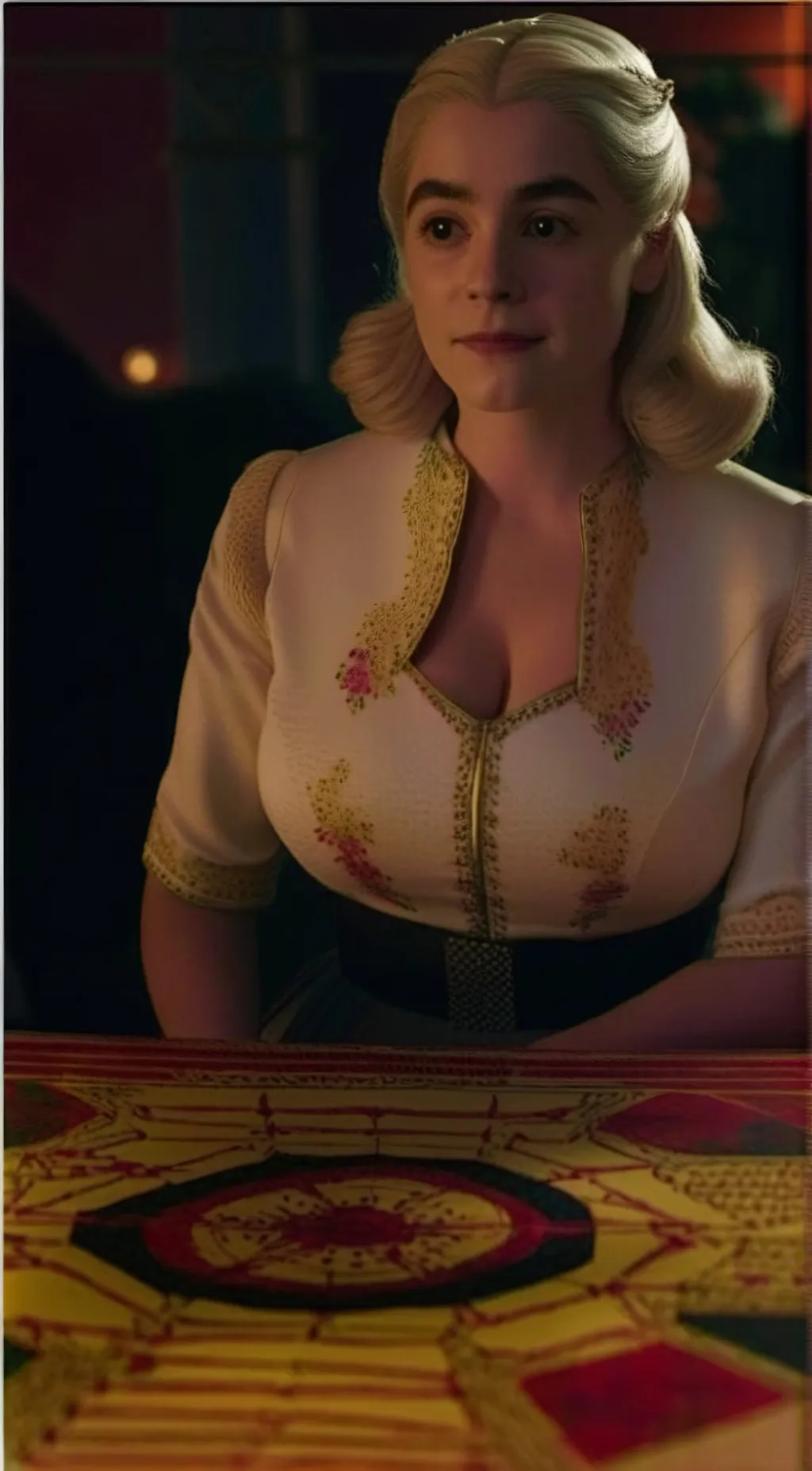 ai character: Sabrina Spellman  background