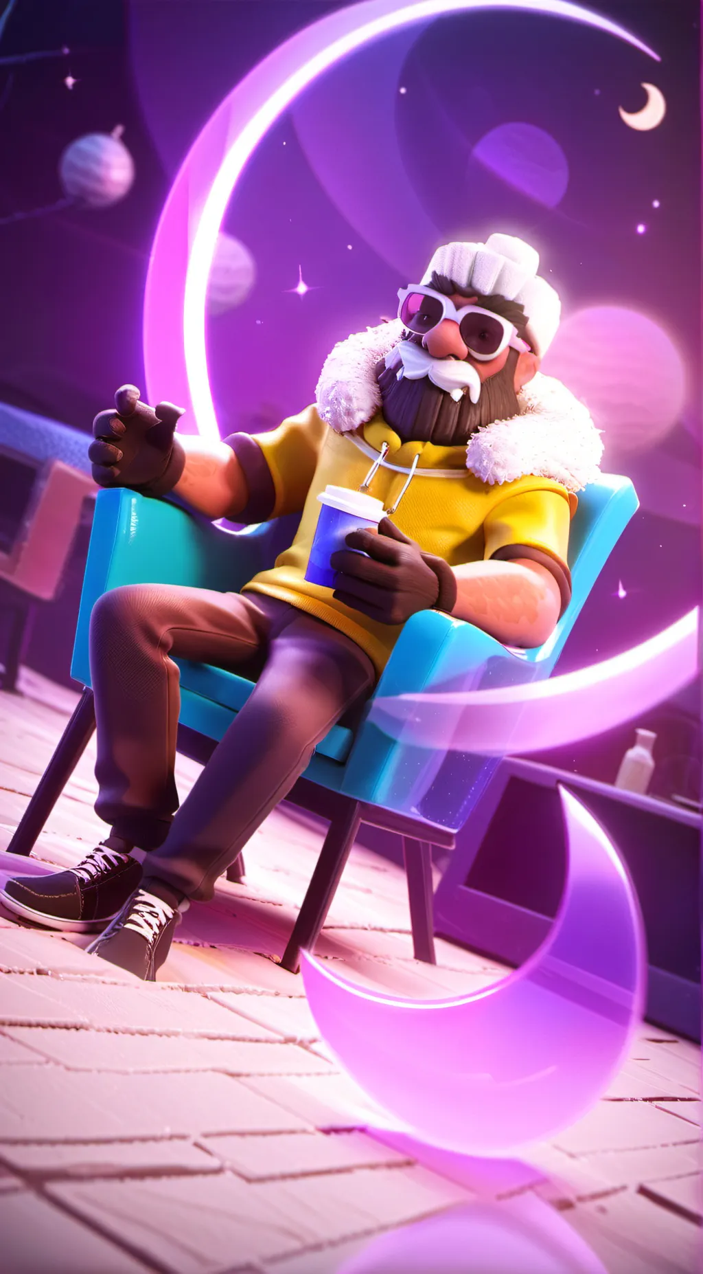 ai character: Catnap background