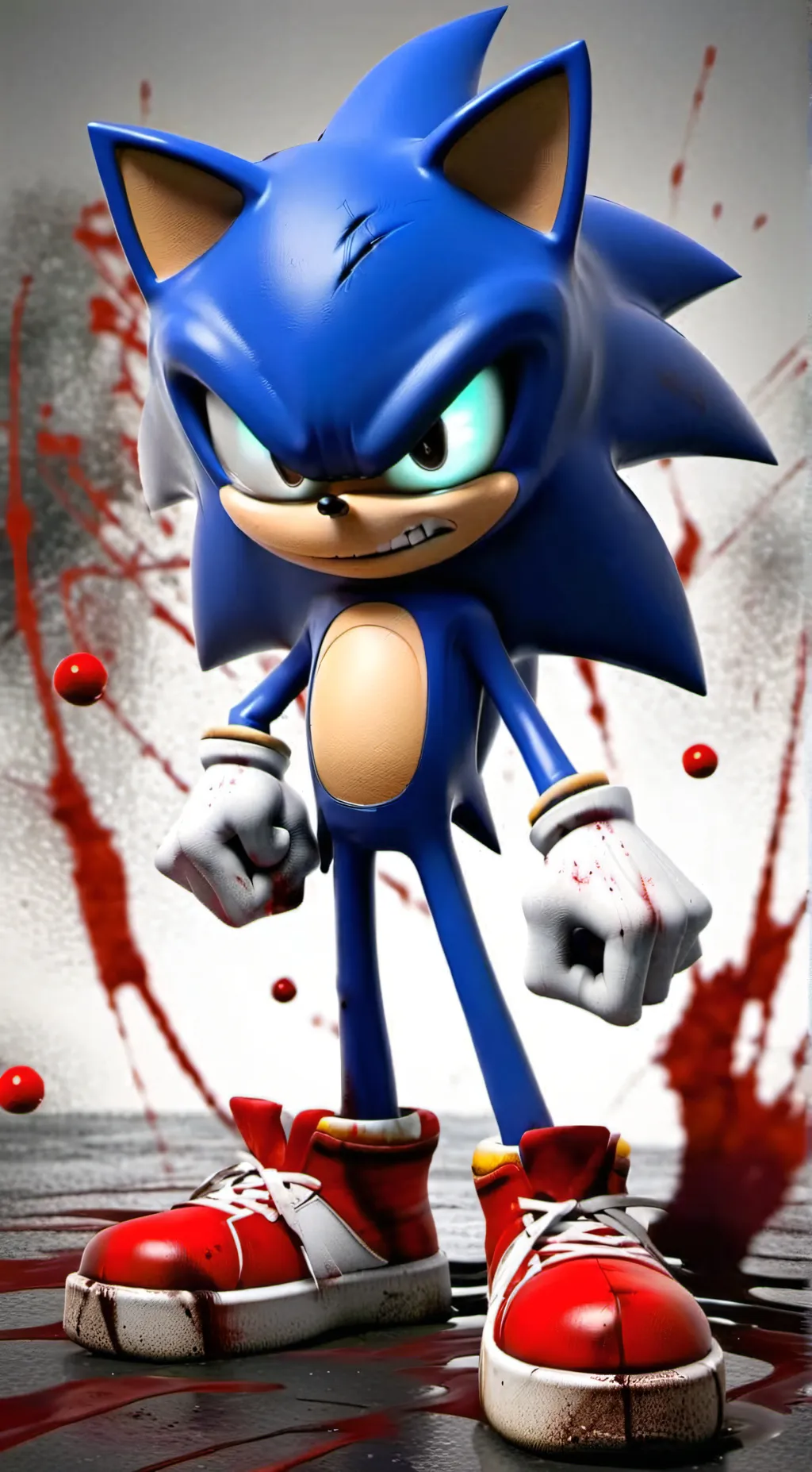 ai character: Sonic.exe background
