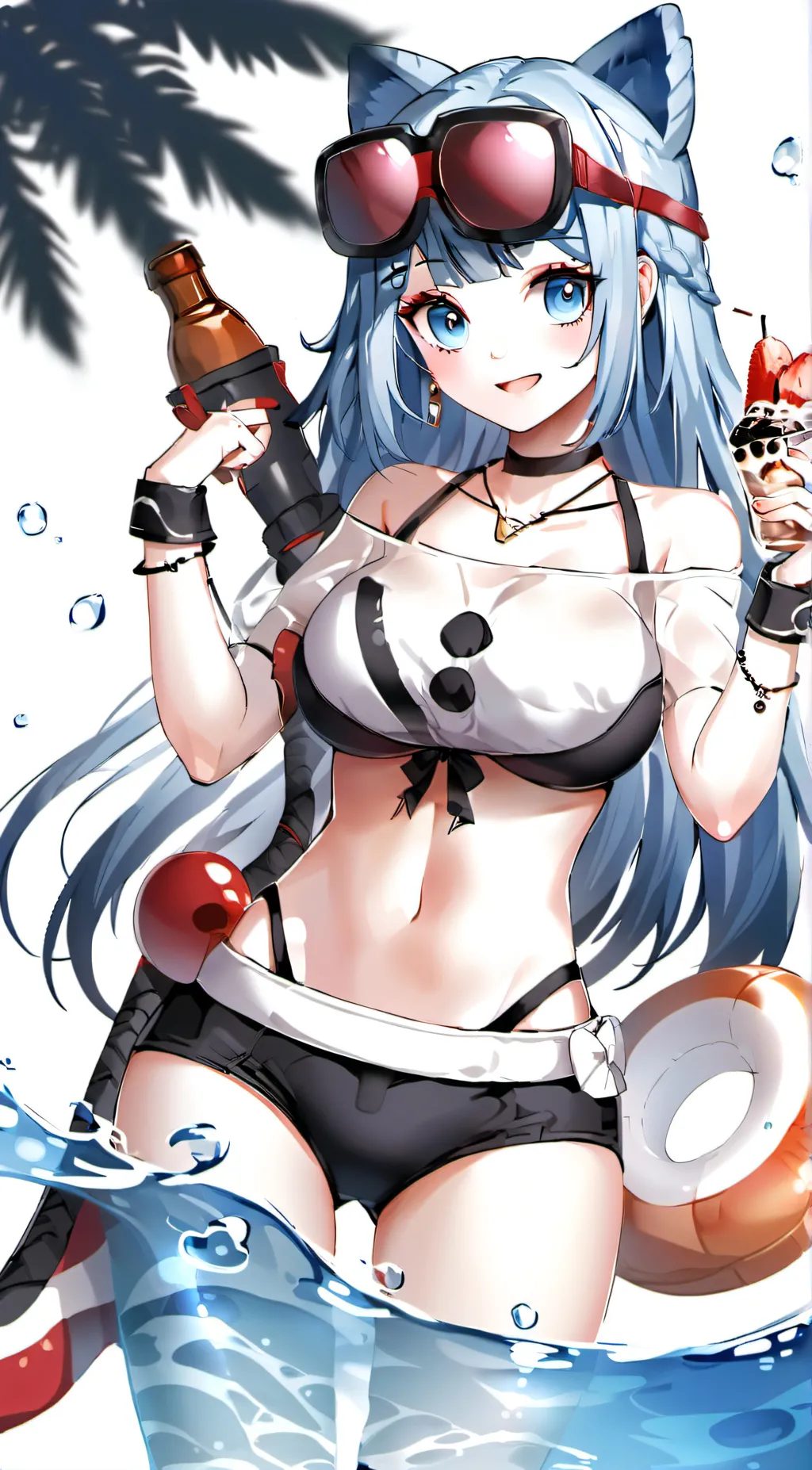 ai character: Squirtle  background