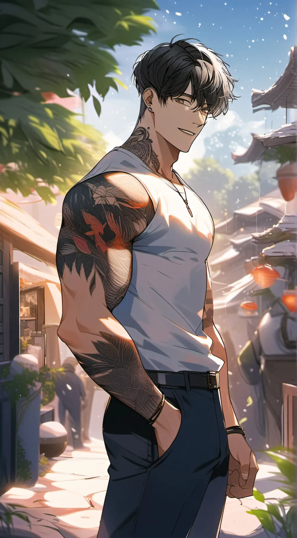 ai character: Felix Xuan background