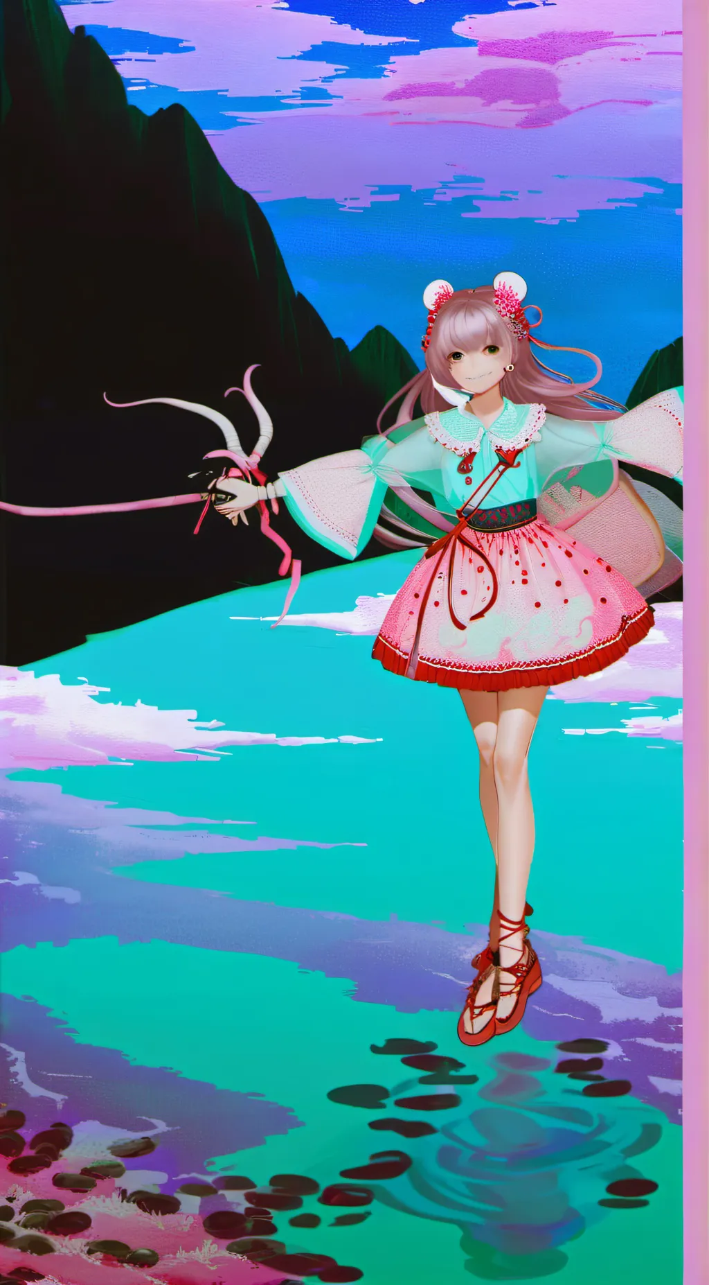 ai character: laylayy background