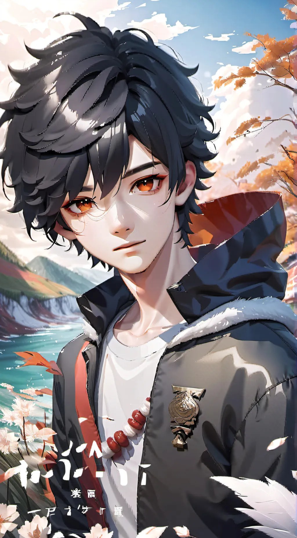 ai character: 🖤Tokoyami🖤 background