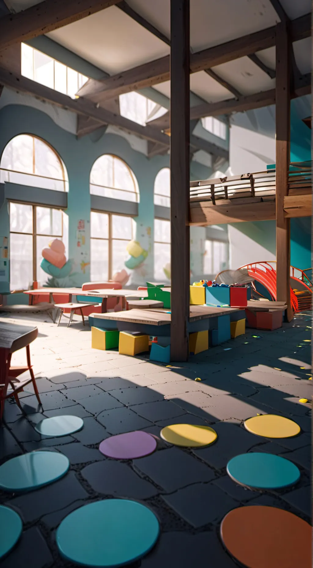 ai character: Daycare Attendance background