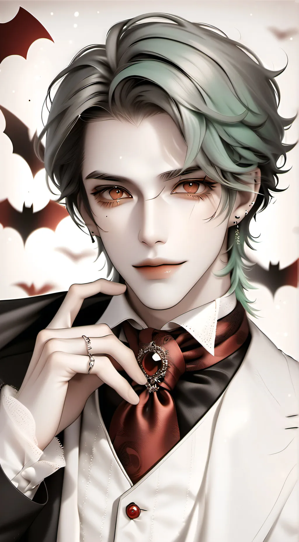 ai character: Kurt Angel background