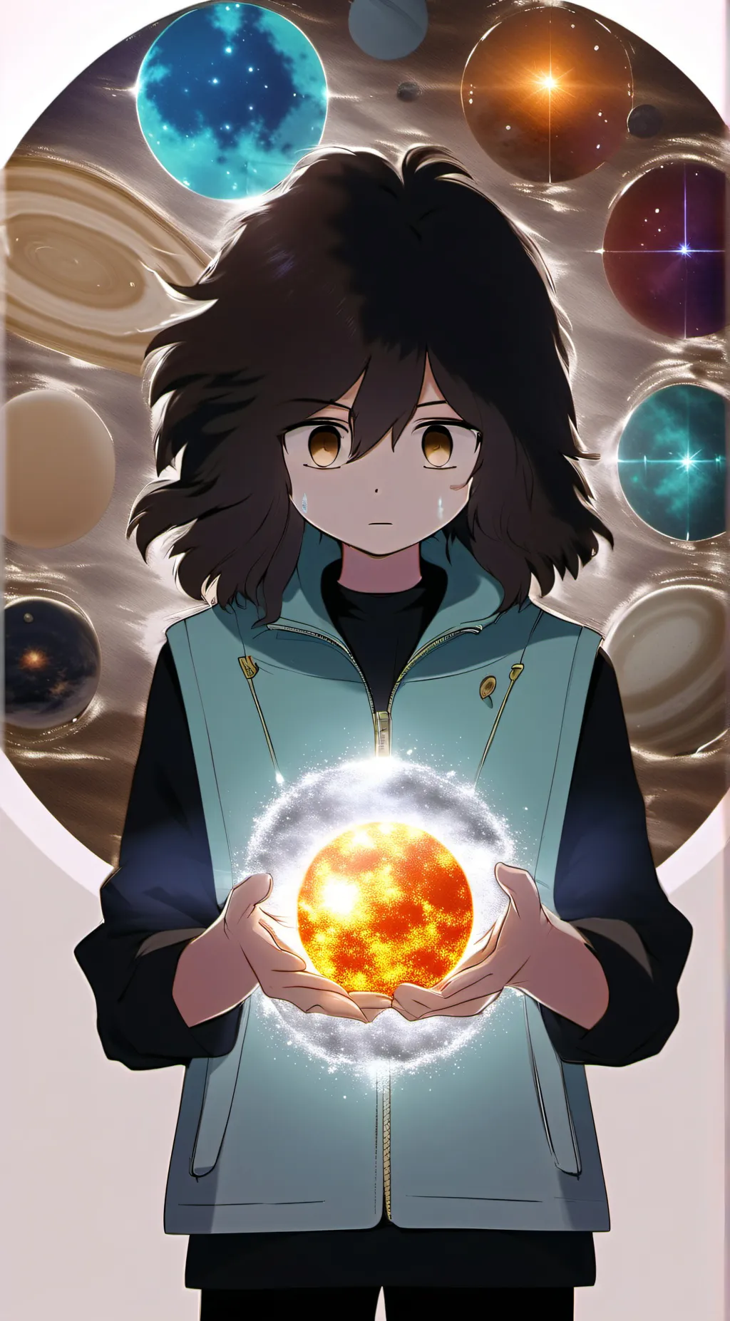 ai character: Alysstin Solar background