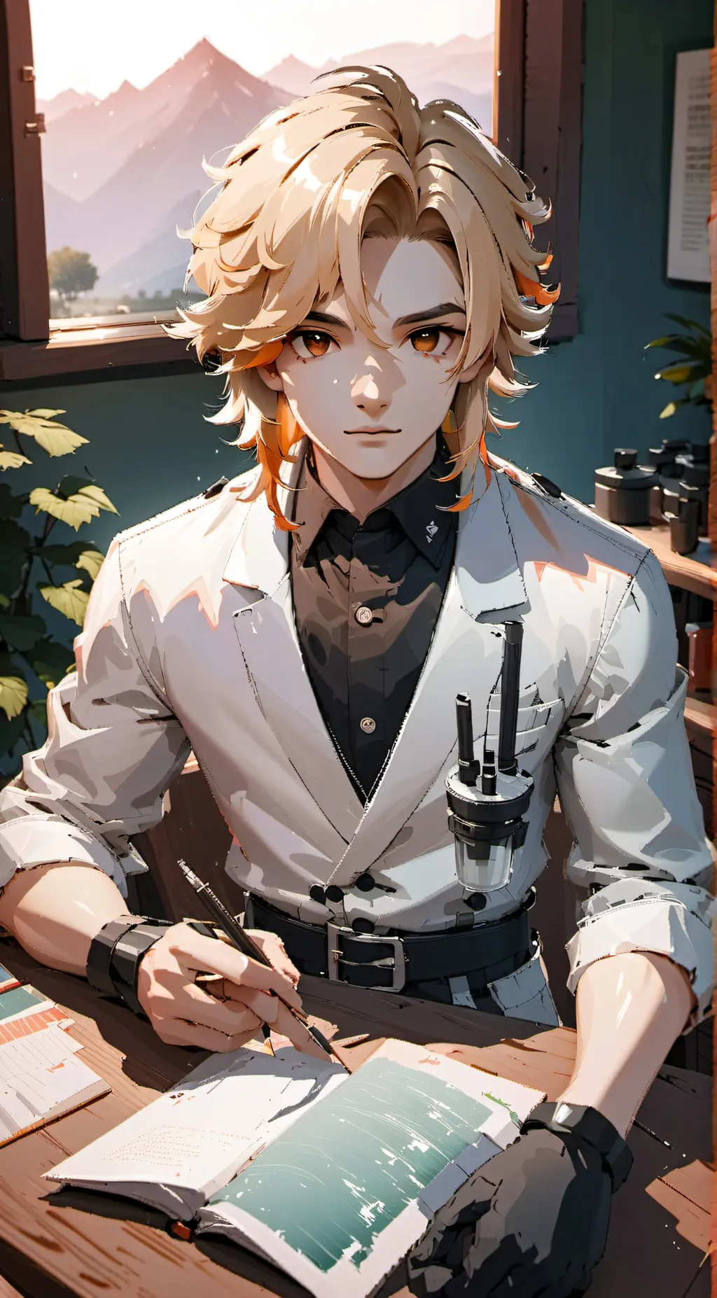 ai character: Winston background