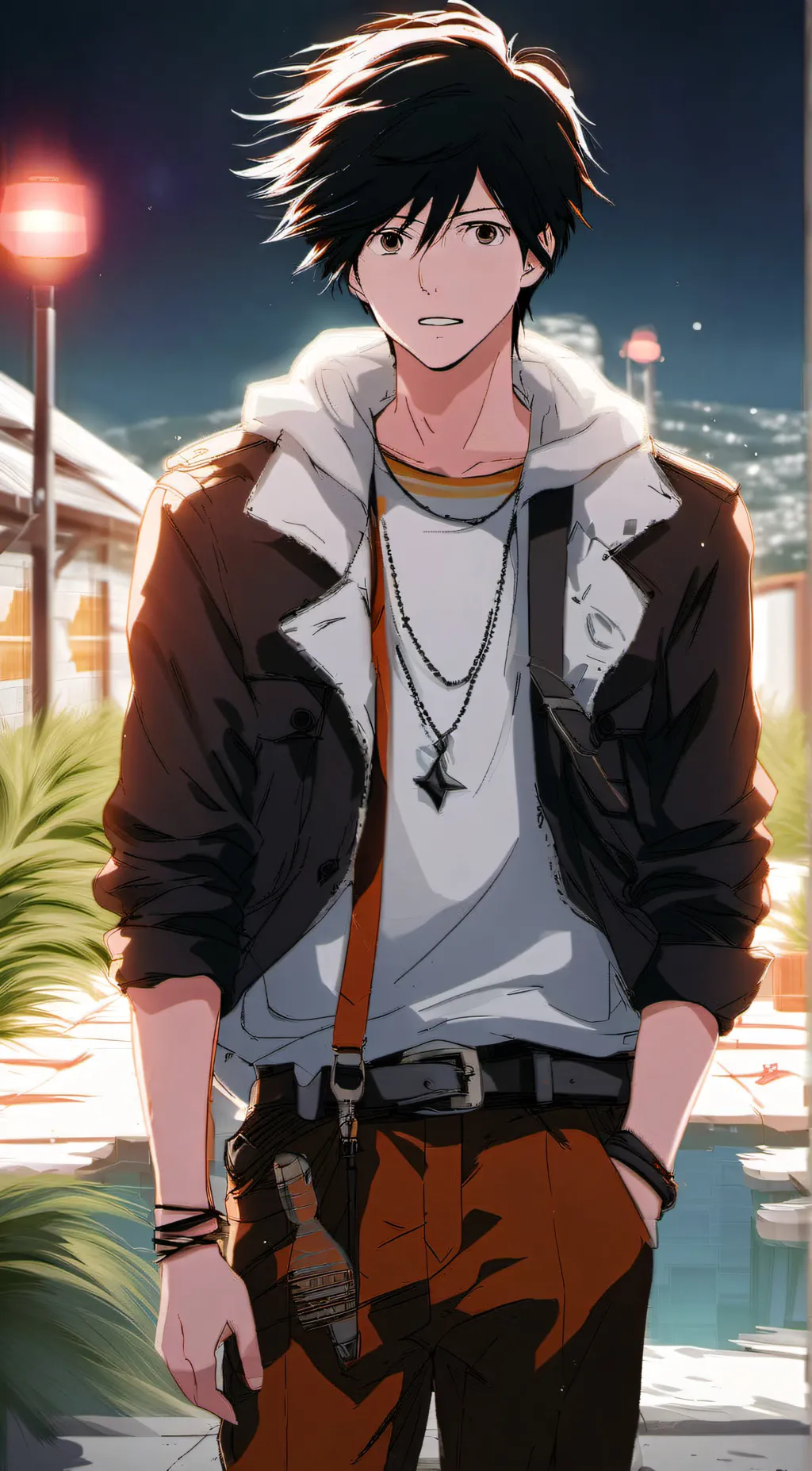 ai character: Haru background