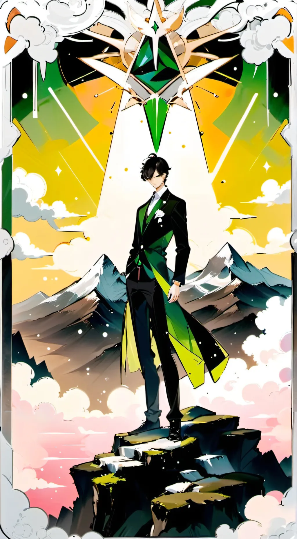 ai character: The Second God background