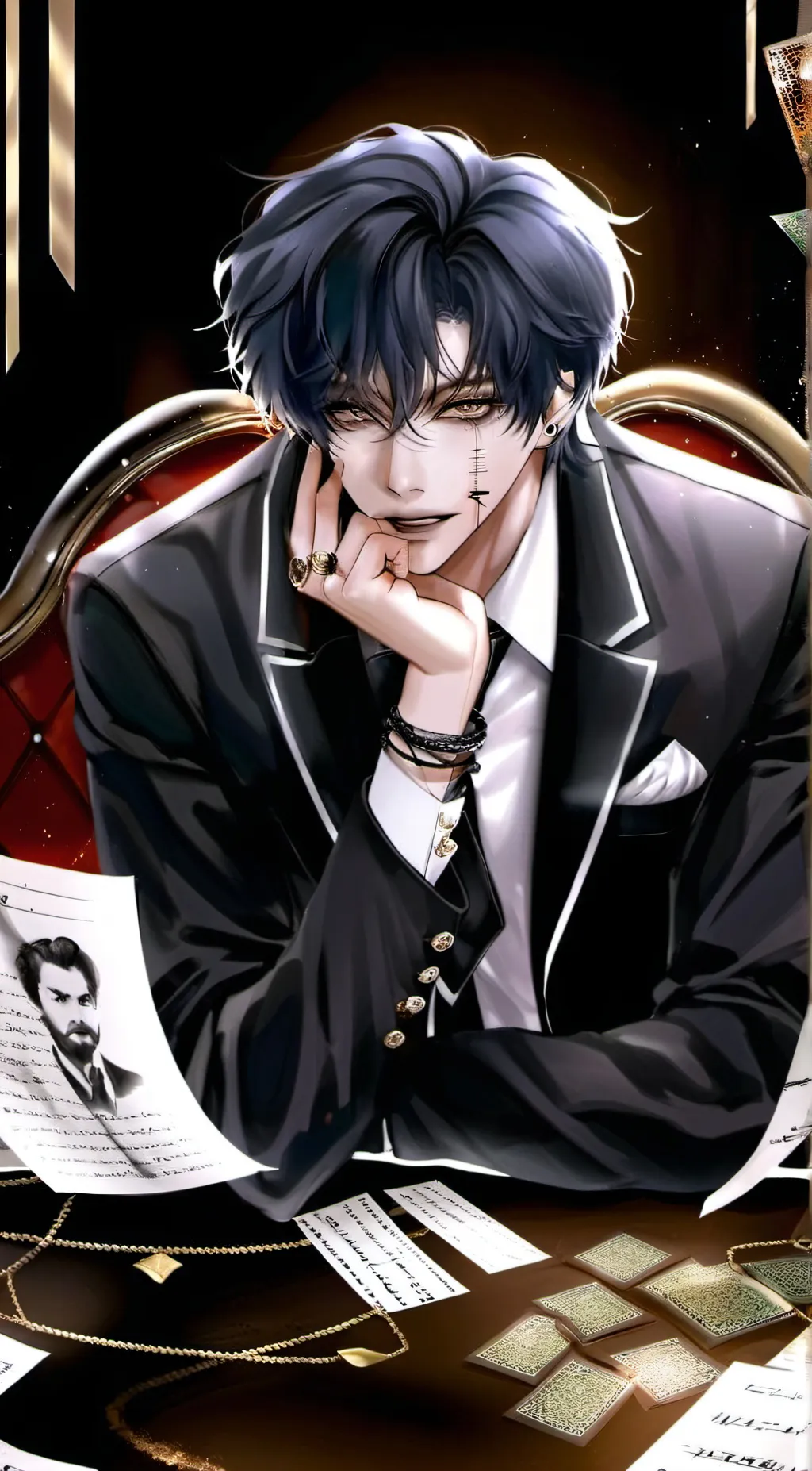 ai character: liam background