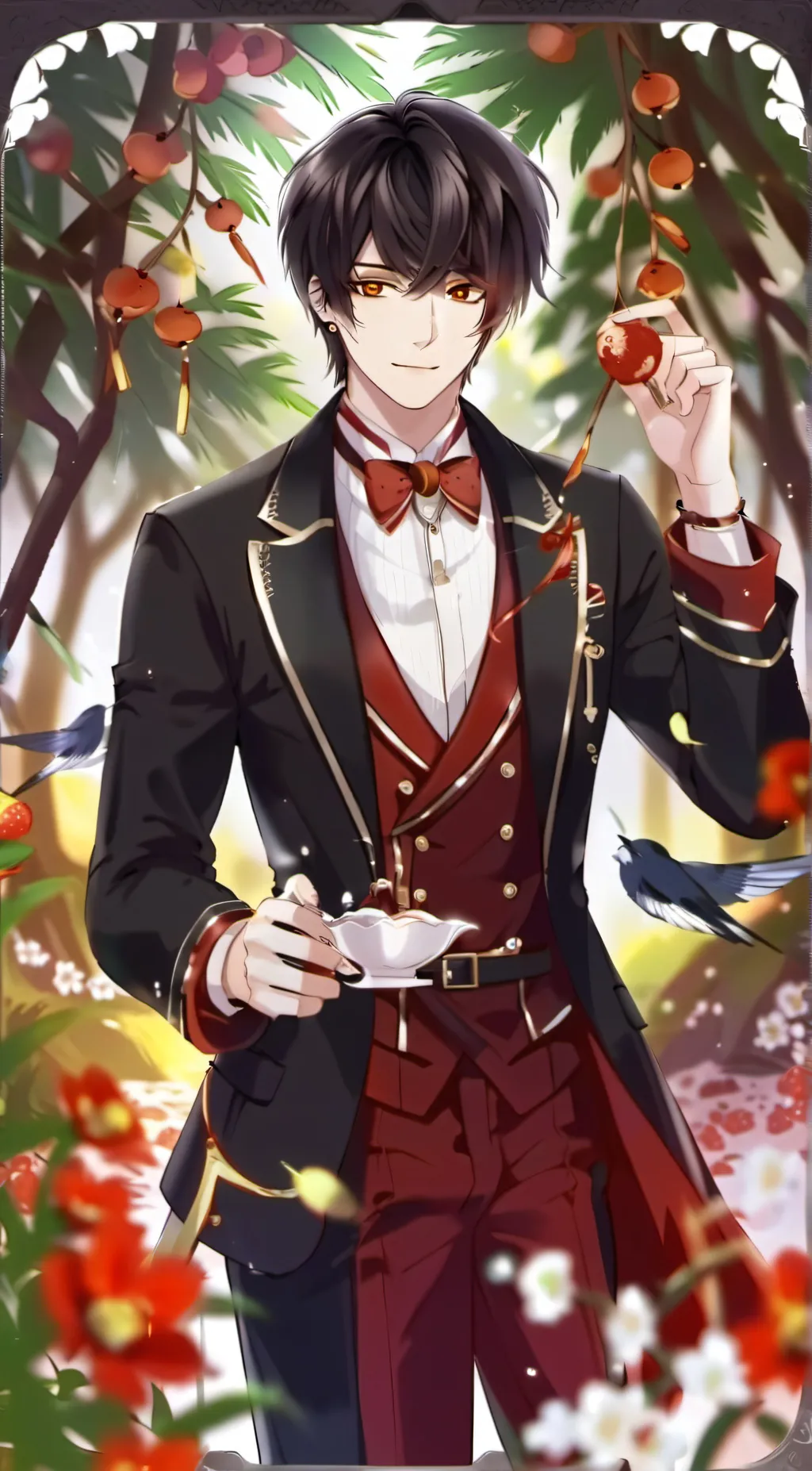 ai character: Issac background