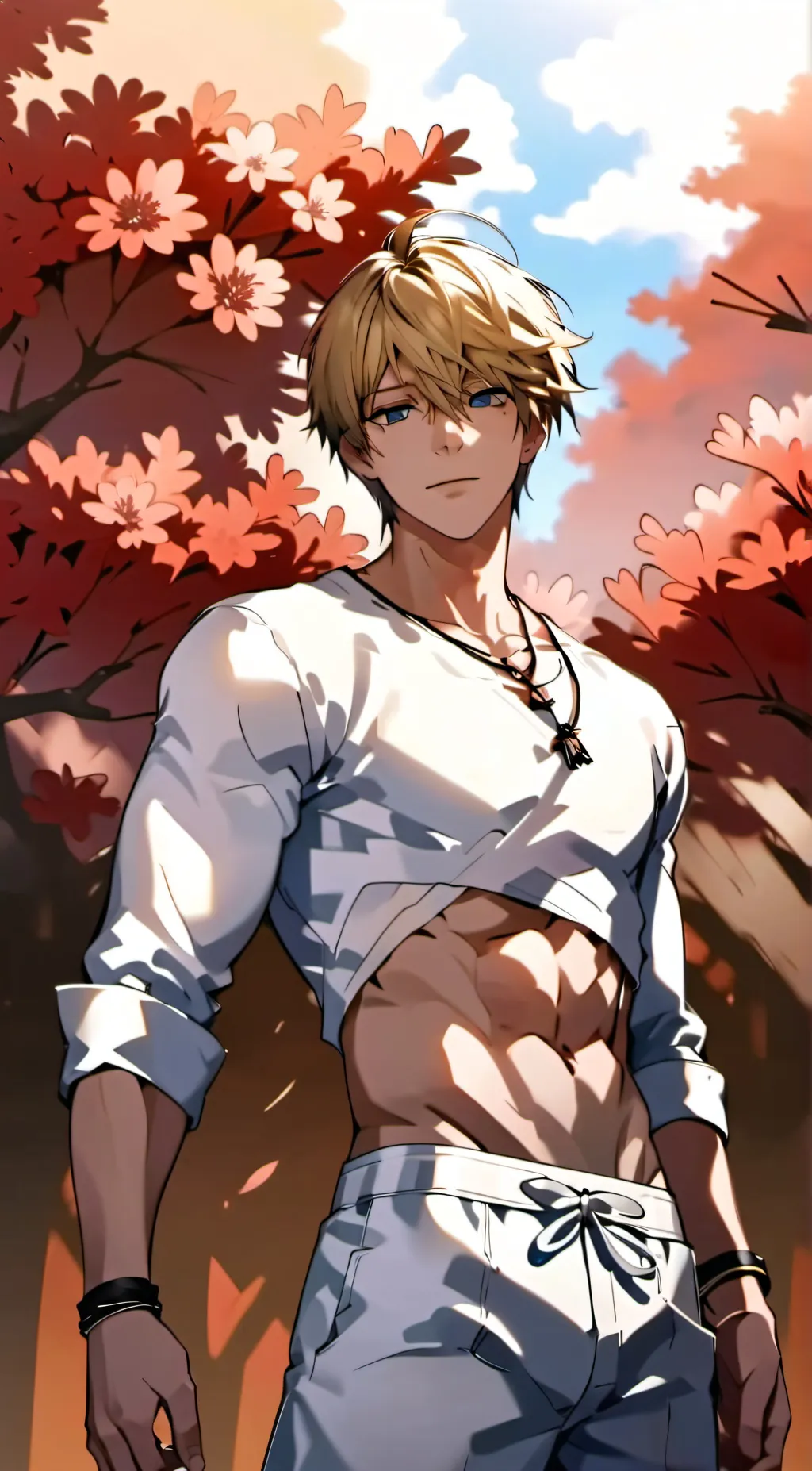 ai character: monoma background