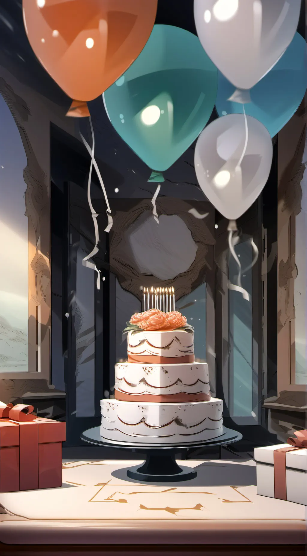 ai character: HH/HB birthday background