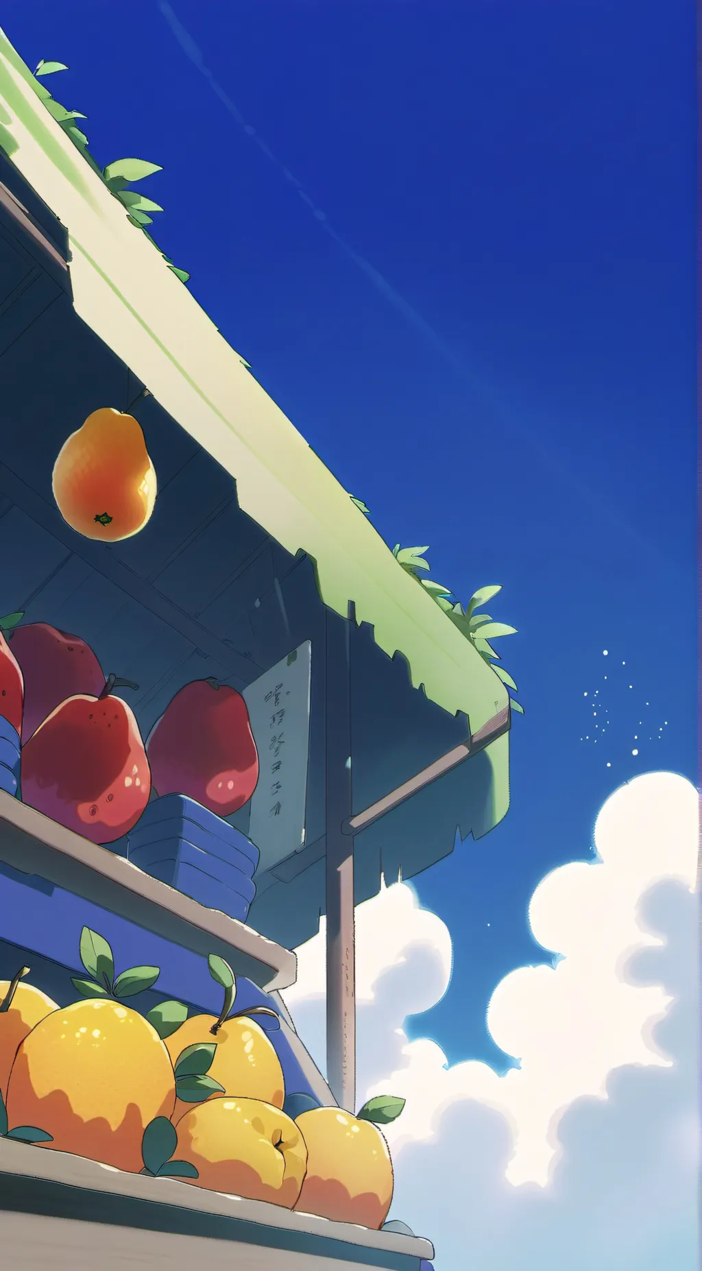 ai character: Your Fruit Stand background
